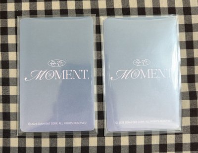 IU 展覽周邊小卡