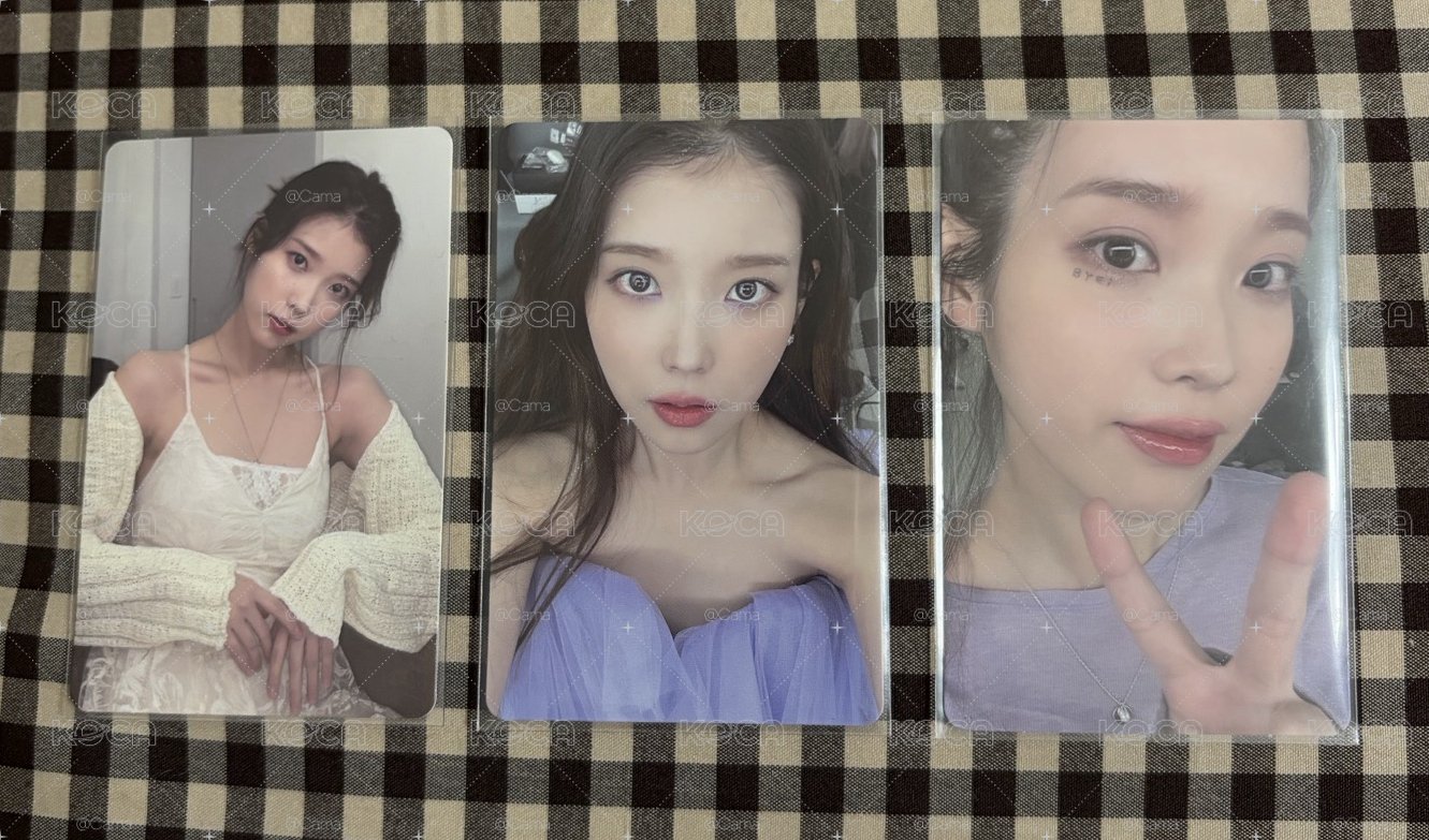 IU LILAC 專輯卡