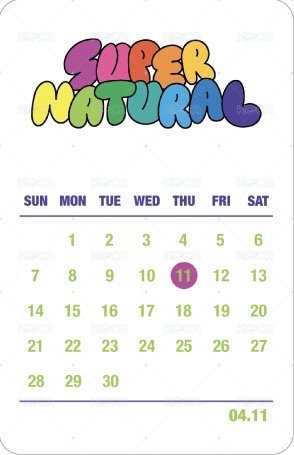 Supernatural yes24 特典卡  背面