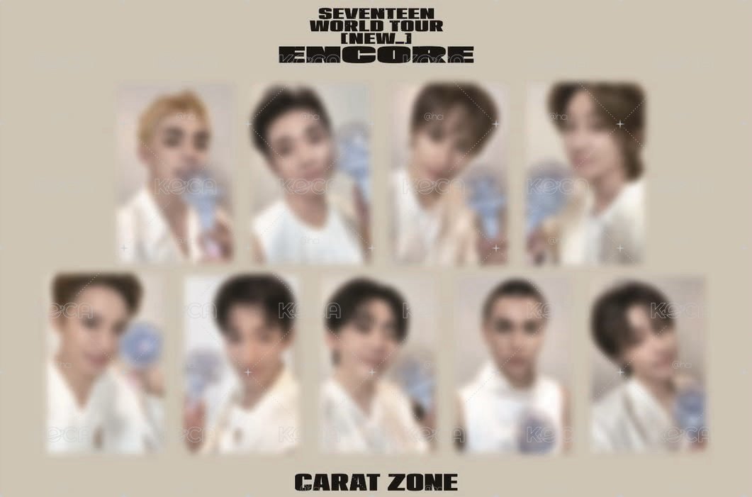 Seventeen New安可粽卡全套