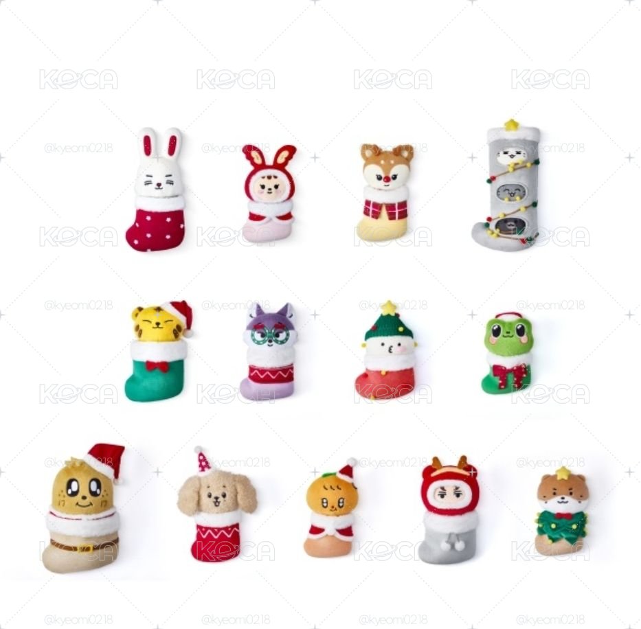 Miniteen 聖誕襪子玩偶