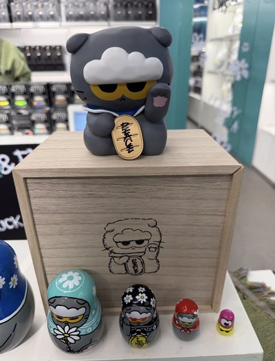 招財貓 未拆 下週抵台寄出