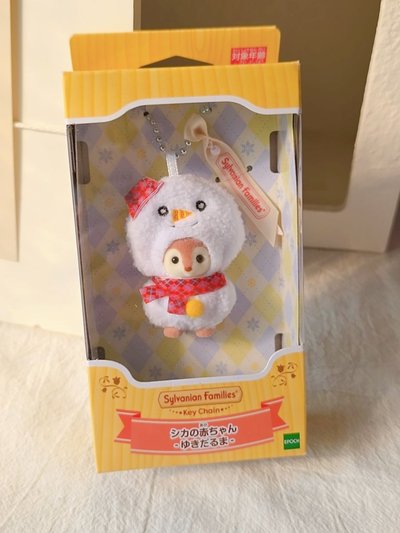 日本森林家族 雪人吊飾