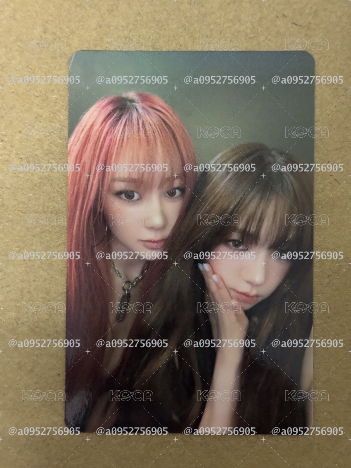 aespa cp Dirty Work 華納 戒指專 特典卡 柚吉雙人卡 團-04