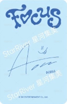 Focus sr 線下3.0 簽售卡  背面