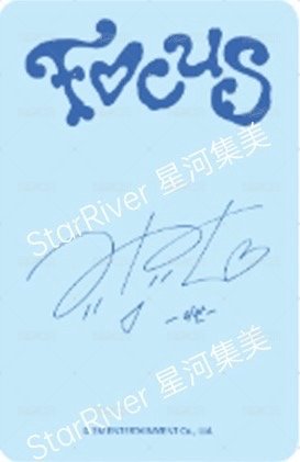 Focus sr 線下3.0 簽售卡  背面