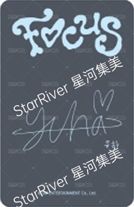 Focus sr 線下3.0 簽售卡 C ver. 背面