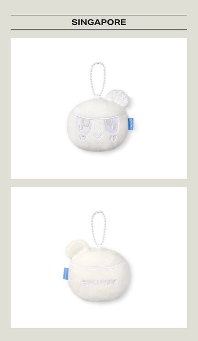 NEW_新加坡白蹦 仁川場藍蹦蹦 大頭吊飾 二販