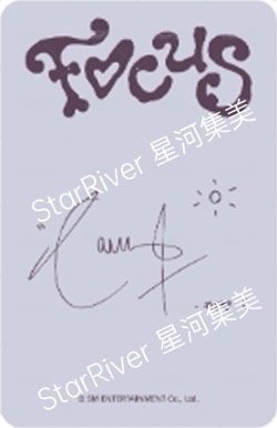 Focus sr 線下4.0 簽售卡 A ver. 背面