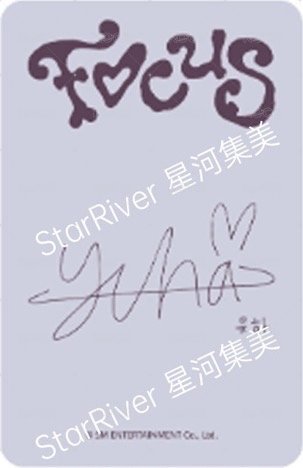 Focus sr 線下4.0 簽售卡 A ver. 背面