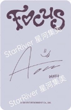 Focus sr 線下4.0 簽售卡 A ver. 背面