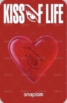 單曲二 photoism B 特典卡  背面