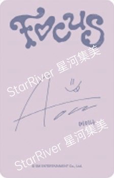 Focus sr 線下4.0 簽售卡 C ver. 背面