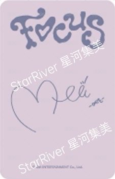 Focus sr 線下4.0 簽售卡 C ver. 背面