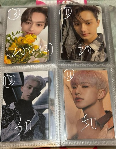 退坑售各種17小卡