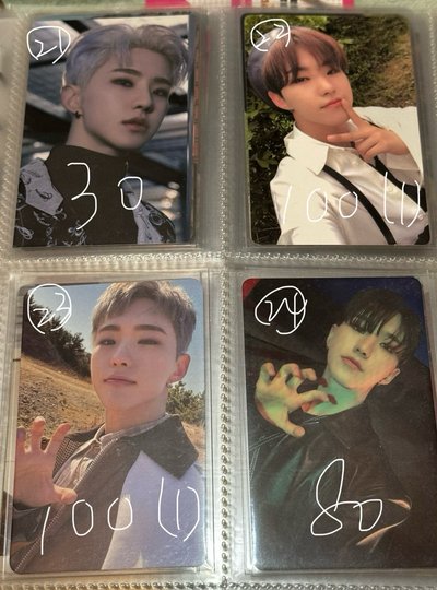 退坑售各種17小卡