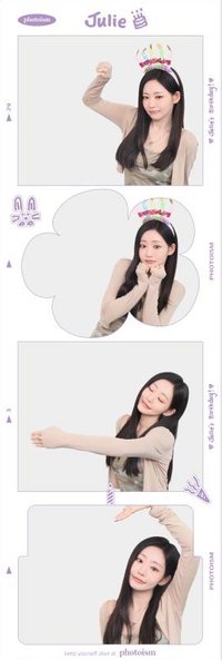 PHOTOISM X Julie photoism B 人生四格卡 