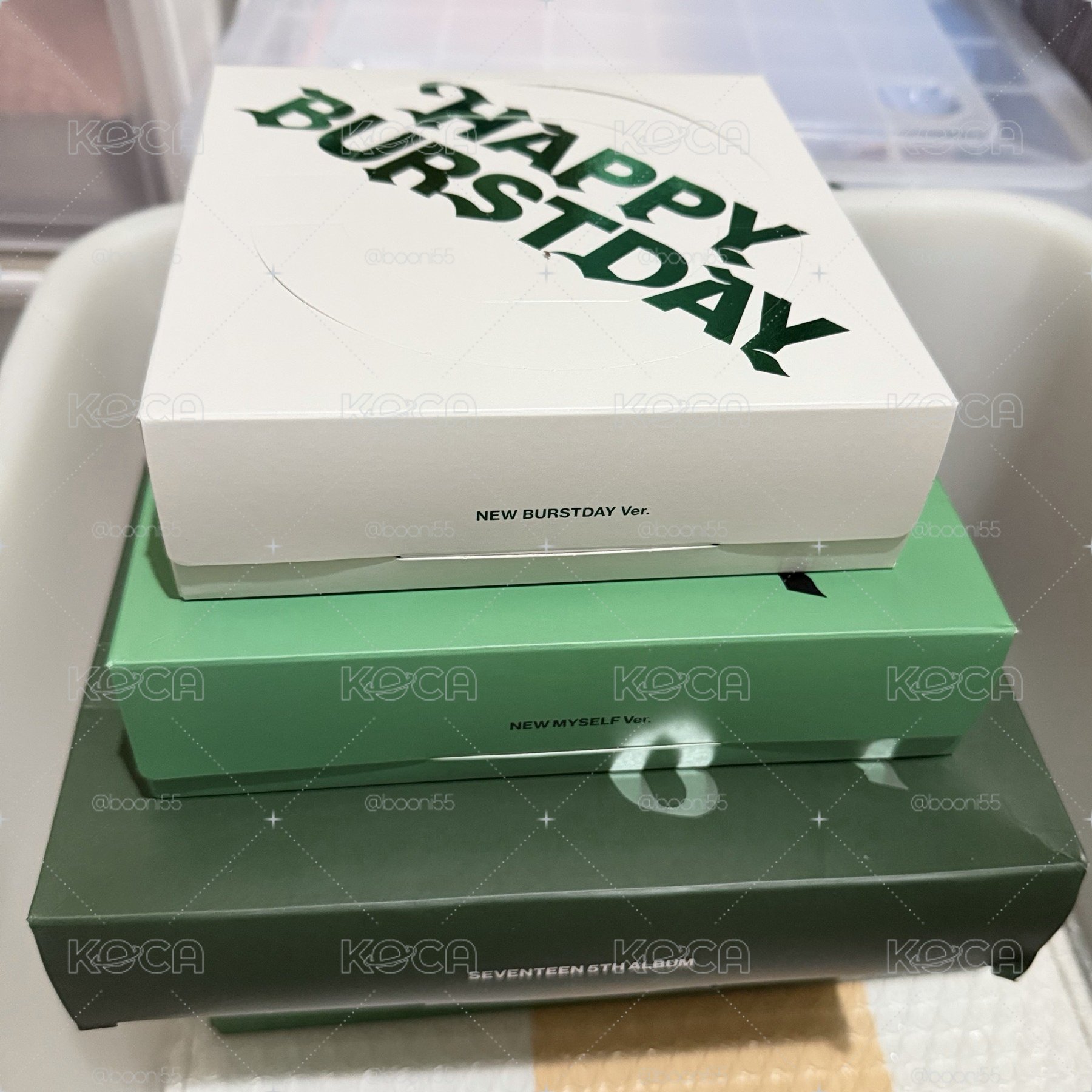 正五 HAPPY BURSTDAY 三版合售