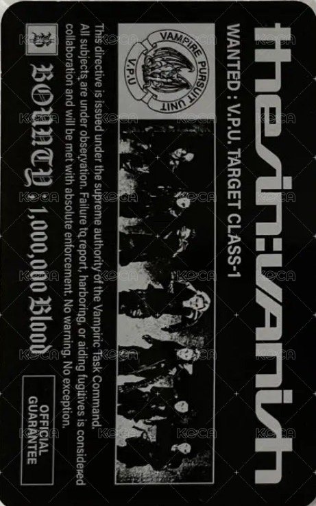 迷七 日專 專輯卡  背面