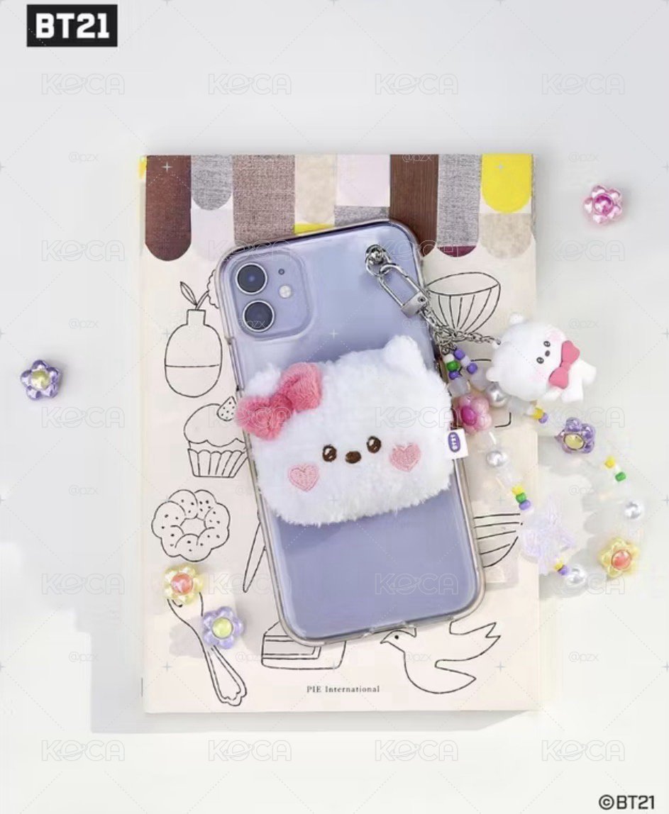  BT21 Lovely Doll Smart Tok RJ手機支架娃
