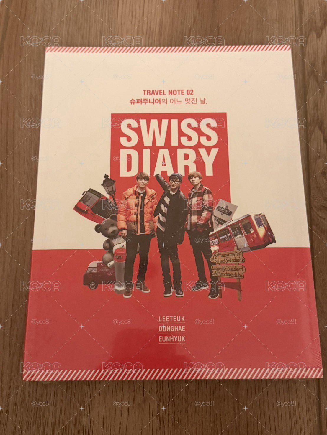 Super Junior SWISS DIARY 全新未拆