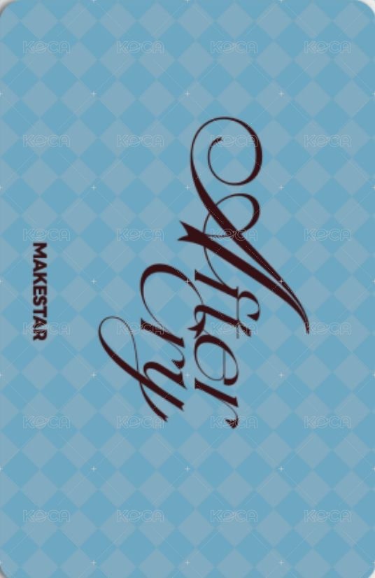 迷你一輯 ms 1.0 簽售卡  背面