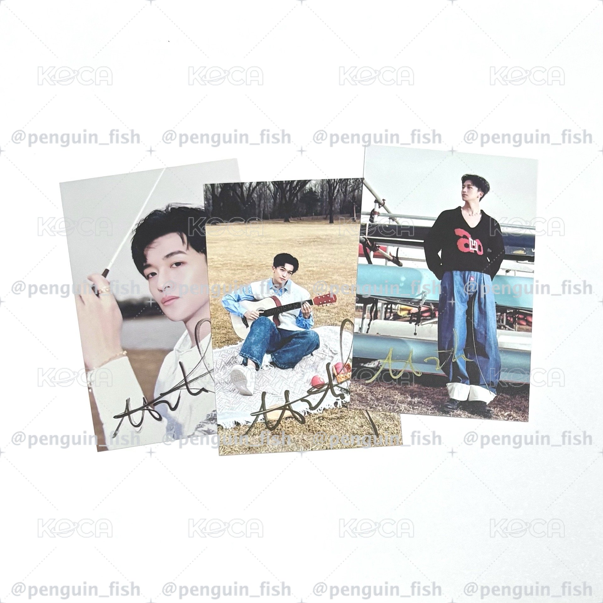 LOADING 新潮 雜誌卡 大片簽名照復刻小卡