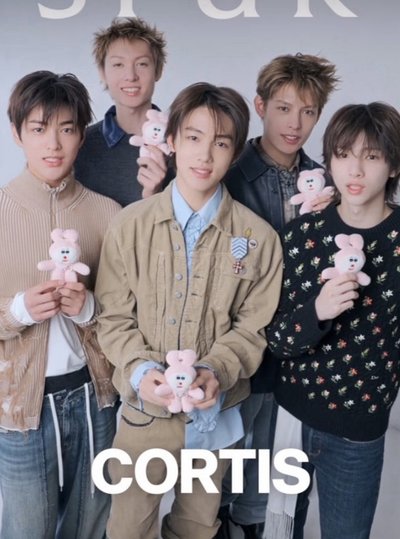CORTIS 日雜SPUR封面同款吊飾娃娃