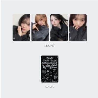 QWER 安可場周 風衣外套 附小卡 現貨