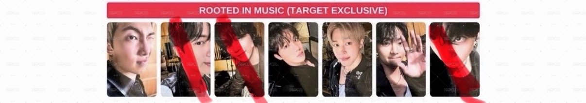 ARIRANG target RIM 專輯卡