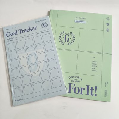 i-dle 2024 年曆筆記本+週曆🎾