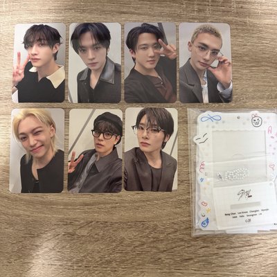 Stray kids 日本 6期 續會禮 小卡 立牌