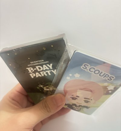 十週年集章卡 + puzzle SVT遊戲卡