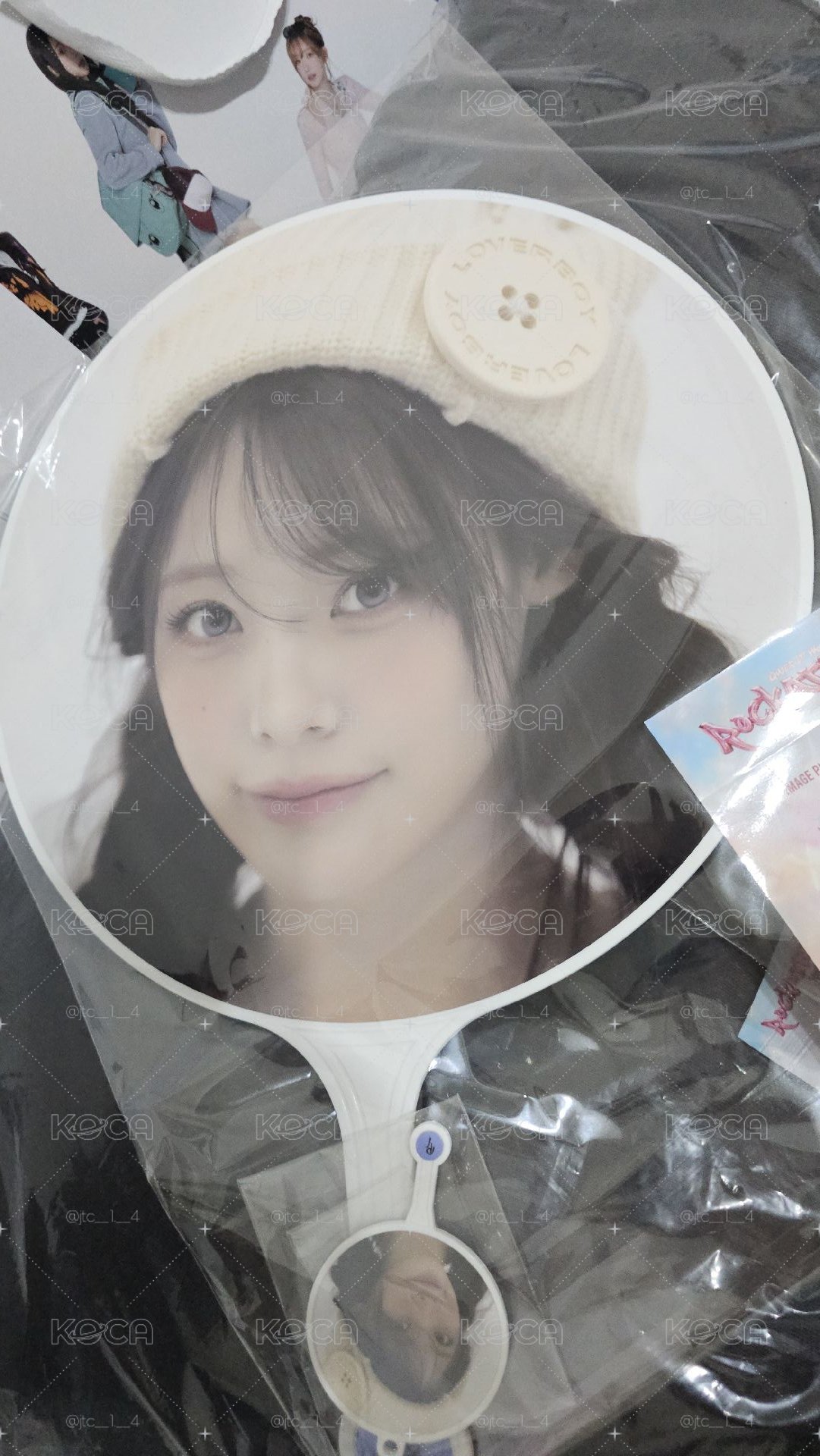 現貨 燕 韓安扇子 送韓安紙花