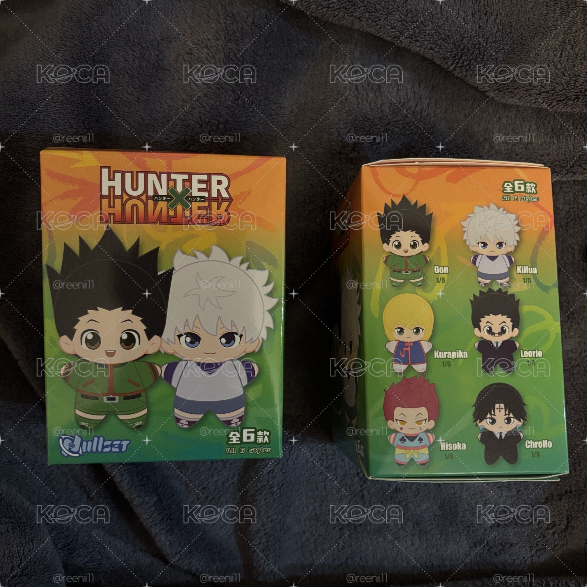 HNUTER X HUNTER獵人 海星體娃娃盲盒