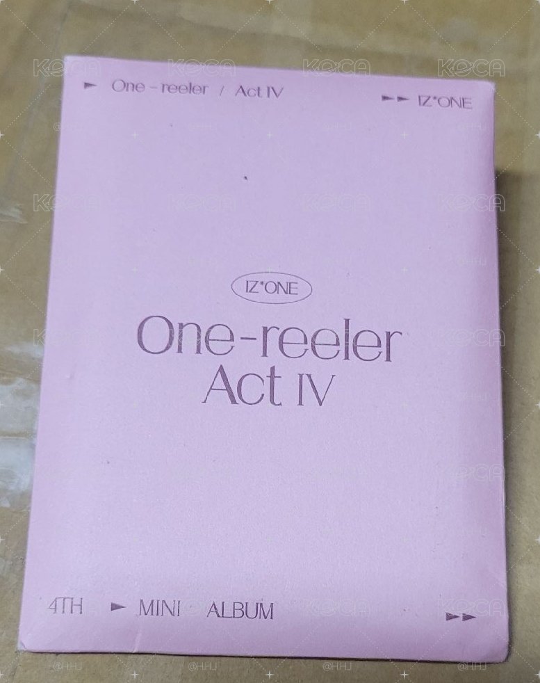 IZ*ONE 預購禮特典小卡組 One- reeler/Act IV   特典卡 