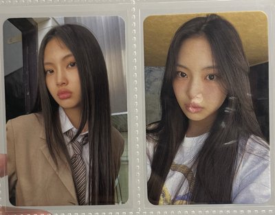 NewJeans 全員小卡盤 共18張