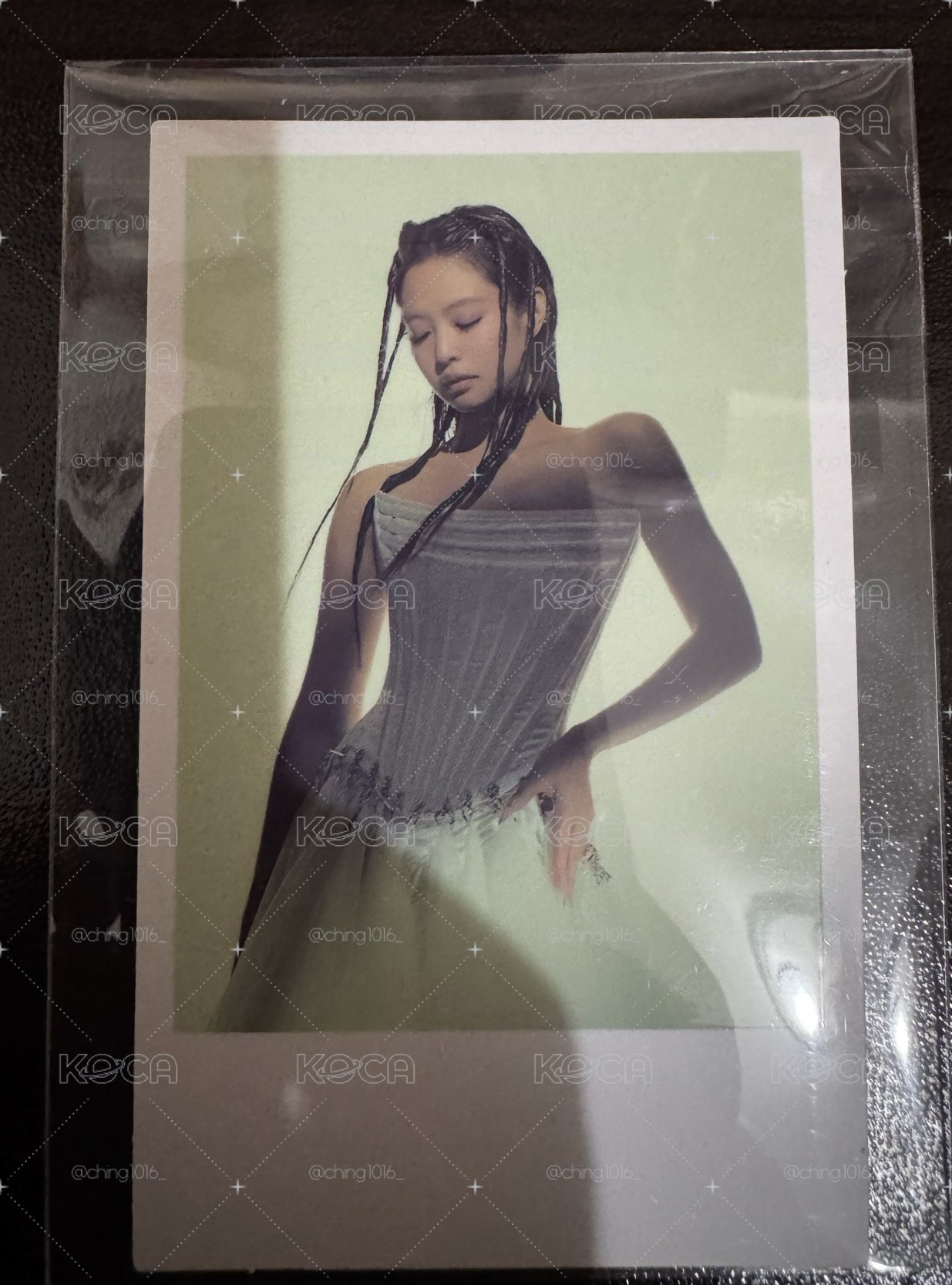 Jennie wvs 特典卡（拍立得）