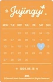 QQ音樂超級會員代言人 QQ音樂 碎片卡 星光卡  背面