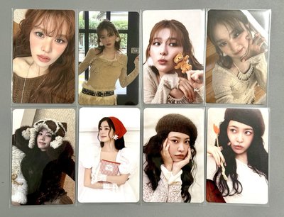 現貨/ Red Velvet年曆後續隨機卡