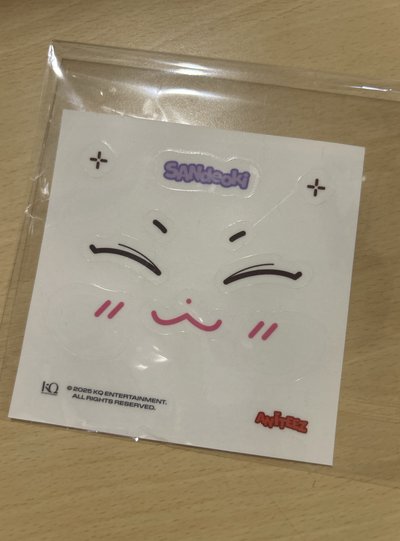 大頭傘德+笑臉傘德貼紙