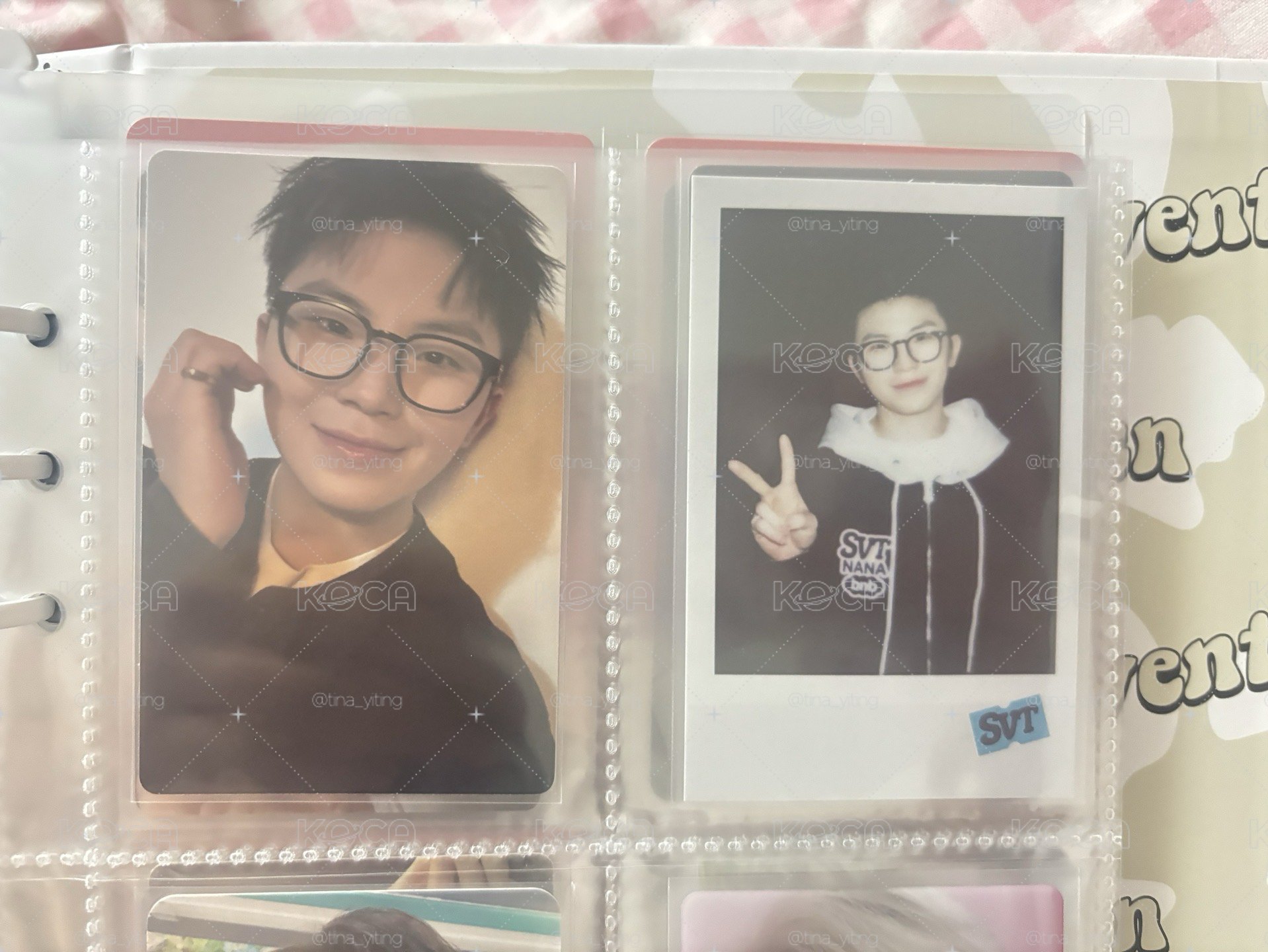 豪雨電子專+woozi明信片、小卡