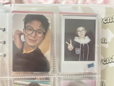 豪雨電子專+woozi明信片、小卡
