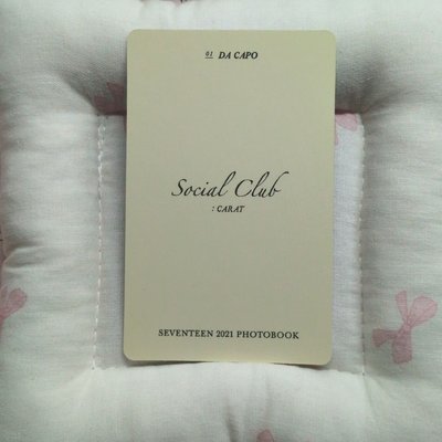 SOCIAL CLUB 寫真卡