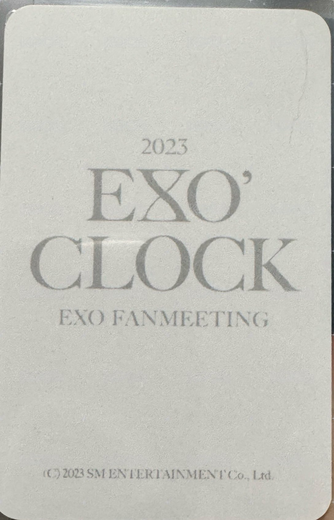 23 FM 隨機卡  背面