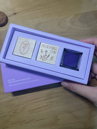 娃2023年曆印章 紙膠帶