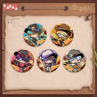 荒野往事 馬口鐵徽章