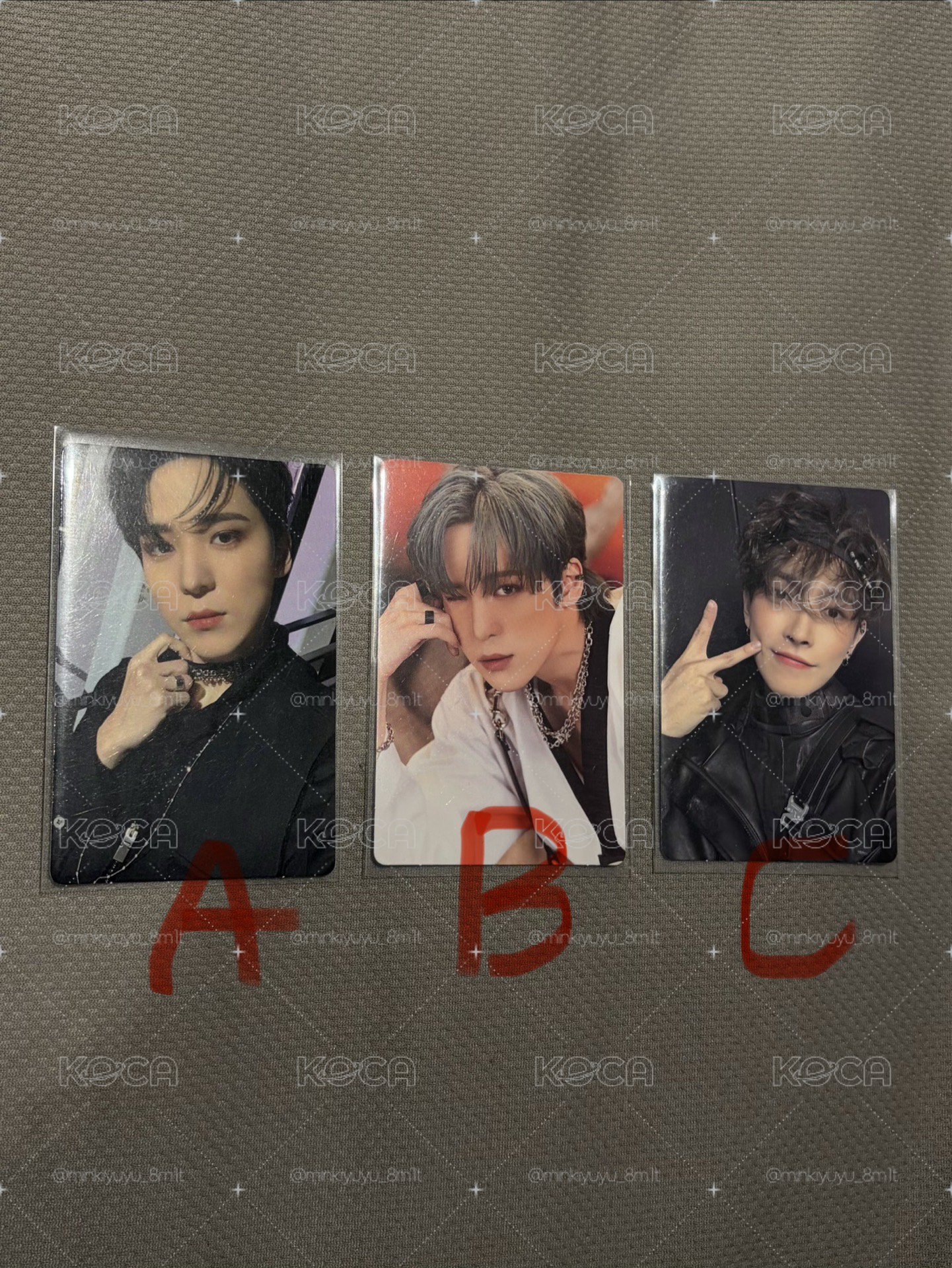 ATEEZ 潤浩弘中專卡