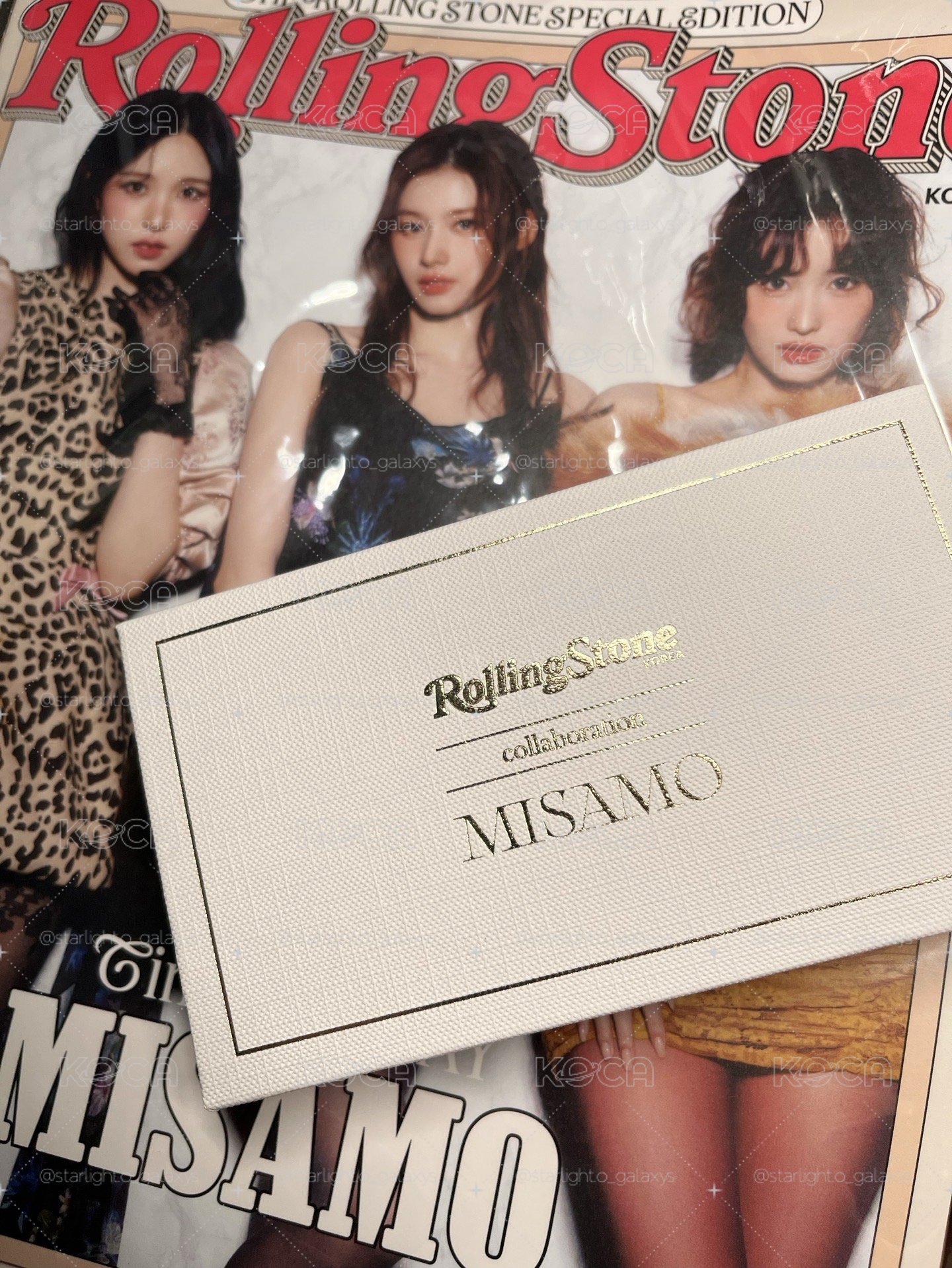 MISAMO RollingStone Korea 小卡/吊飾