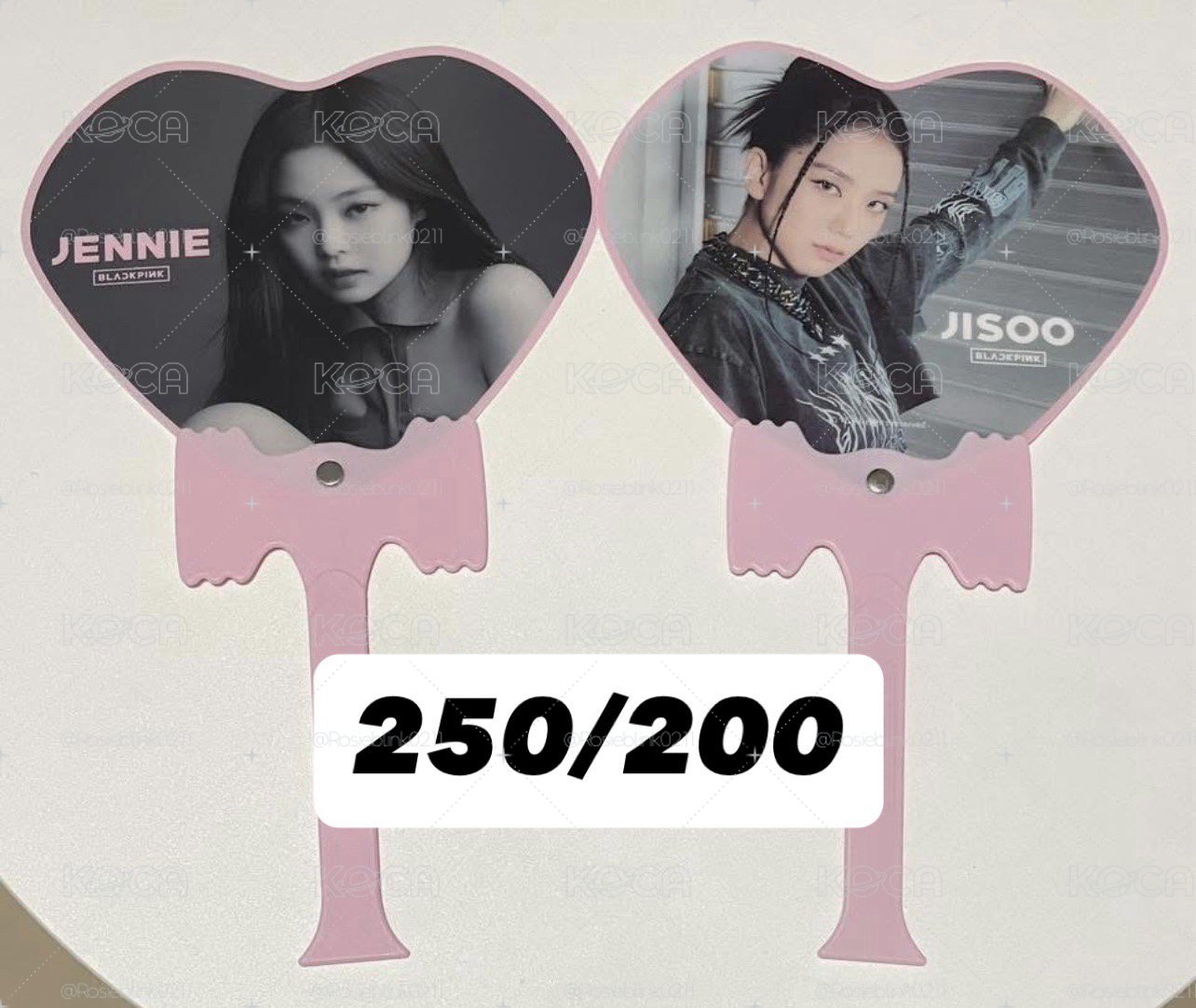 Jennie Jisoo扇子